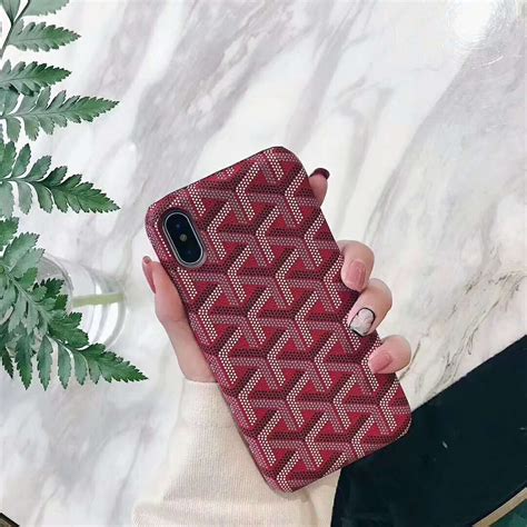 red goyard case|goyard phone cases.